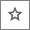 The icon that allows users to bookmark a page in Google Chrome.